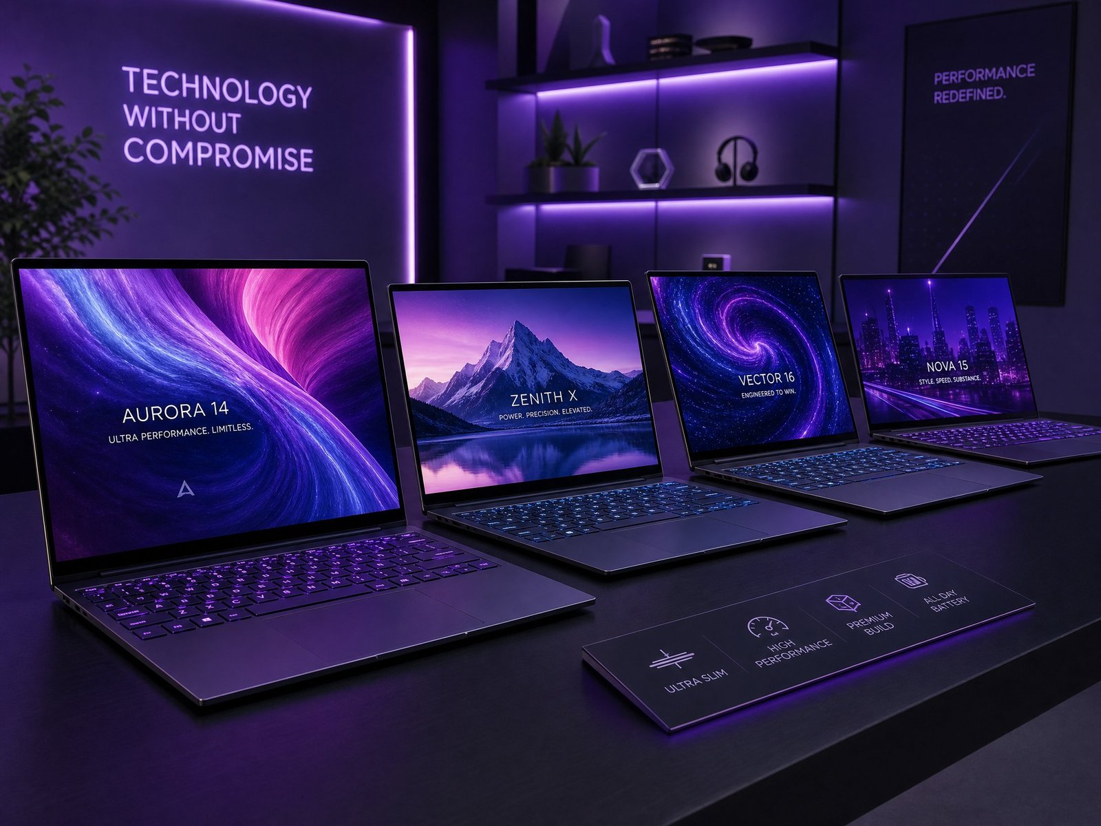 High Performance Laptops